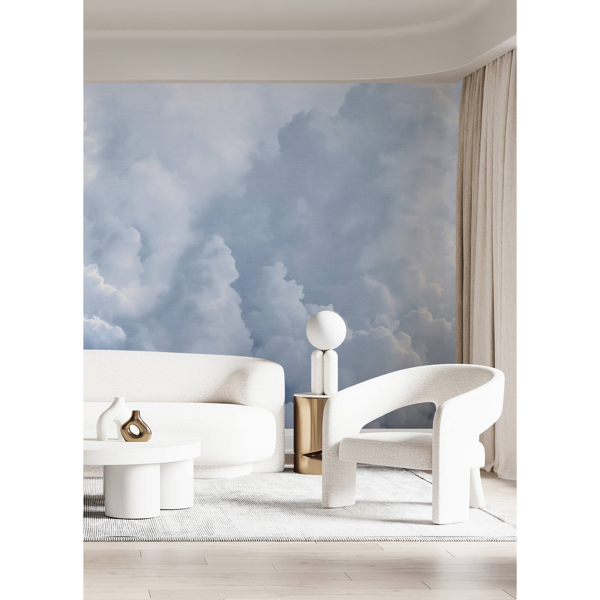 Katie Hunt Sky Blue In The Clouds Wall Mural